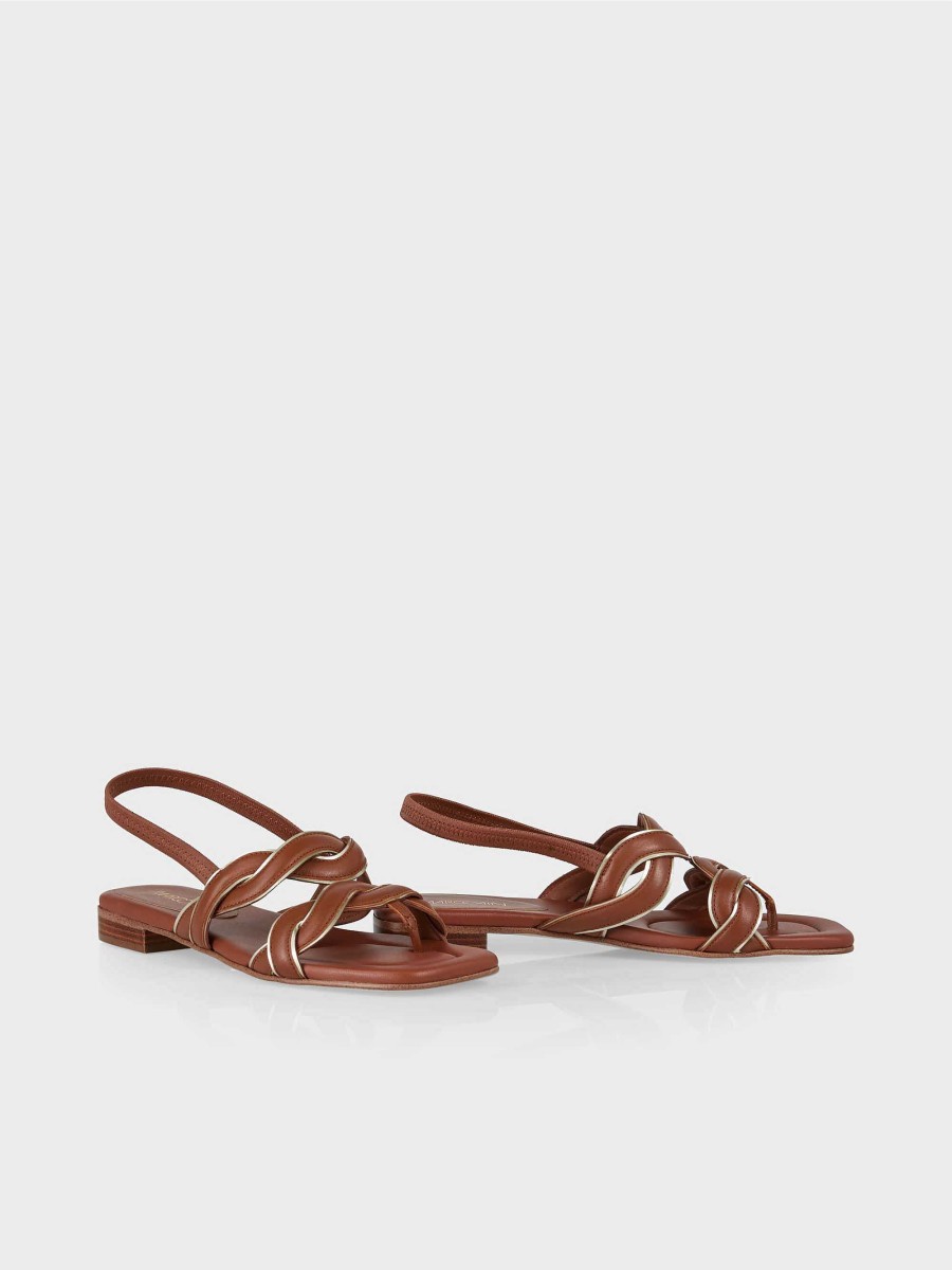 Marc Cain Sandalen Mit Geflochtenem Riemen | Schuhe