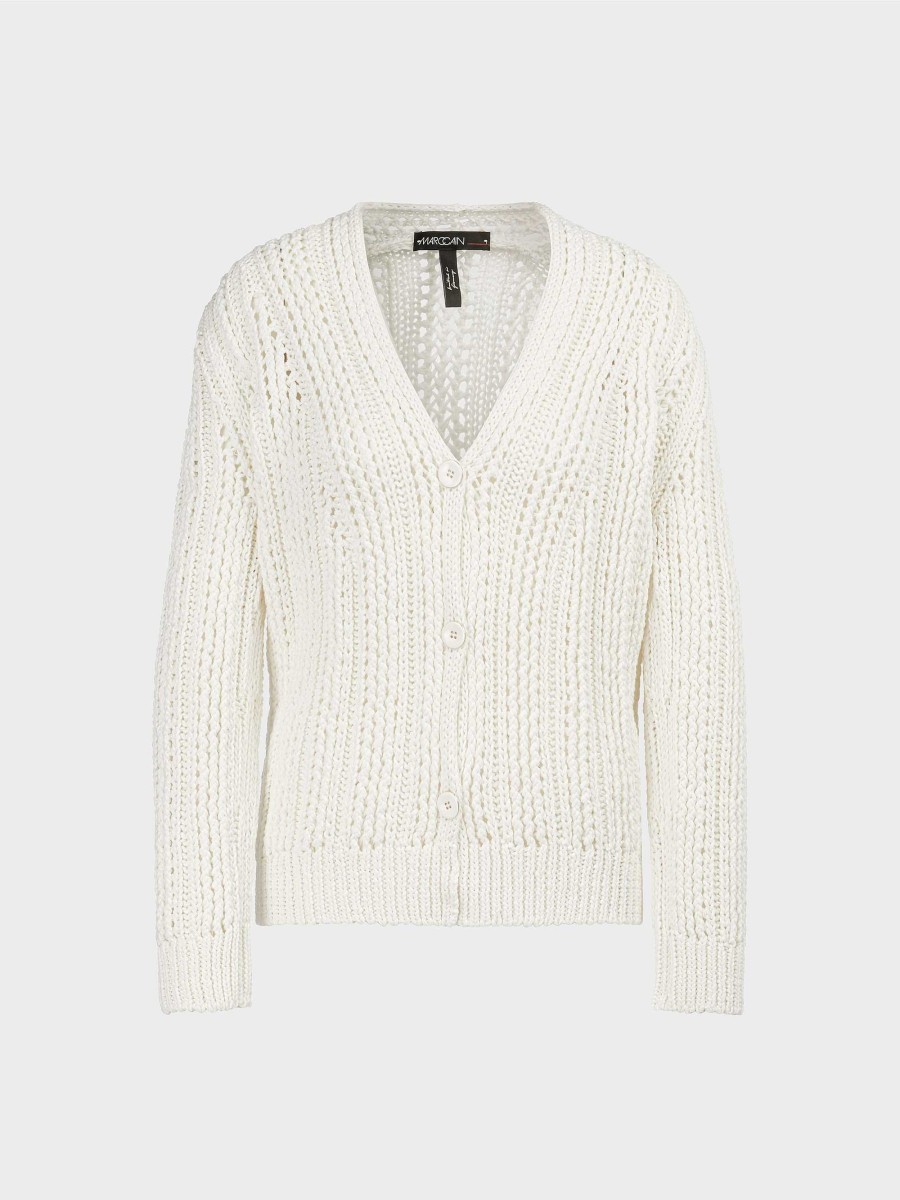 Marc Cain Lochmuster-Cardigan "Rethink Together" | Jacken