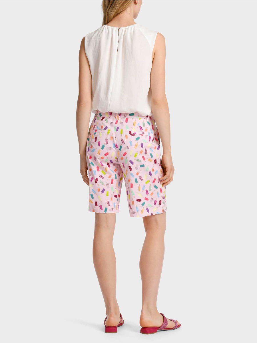 Marc Cain Modell Finike Shorts In Pop-Art Print | Hosen