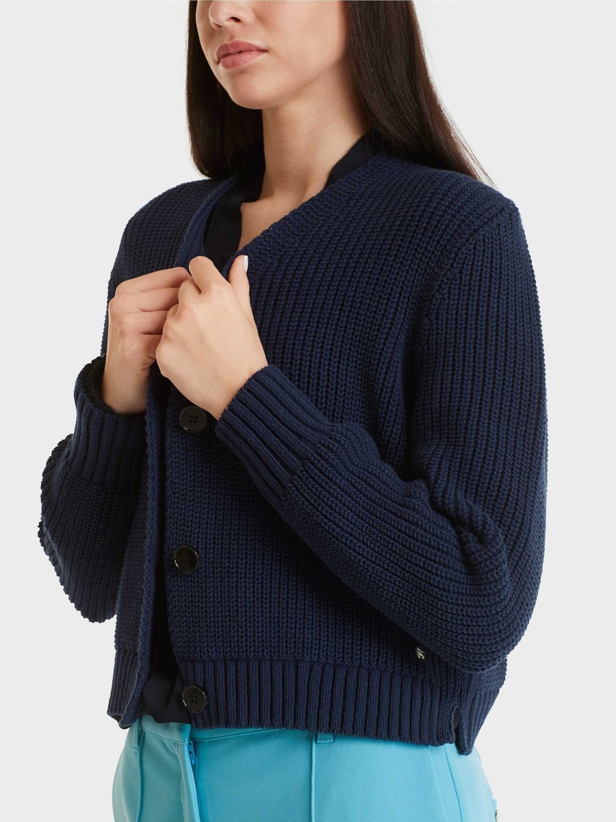 Marc Cain Cardigan Knitted In Germany | Strick