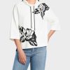 Marc Cain Sweatshirt Mit -Armel Und Frontprint | Pullover & Sweatshirts