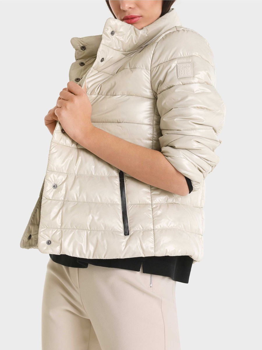 Marc Cain Feminine Outdoorjacke Aus Daune | Mantel & Outdoorjacken