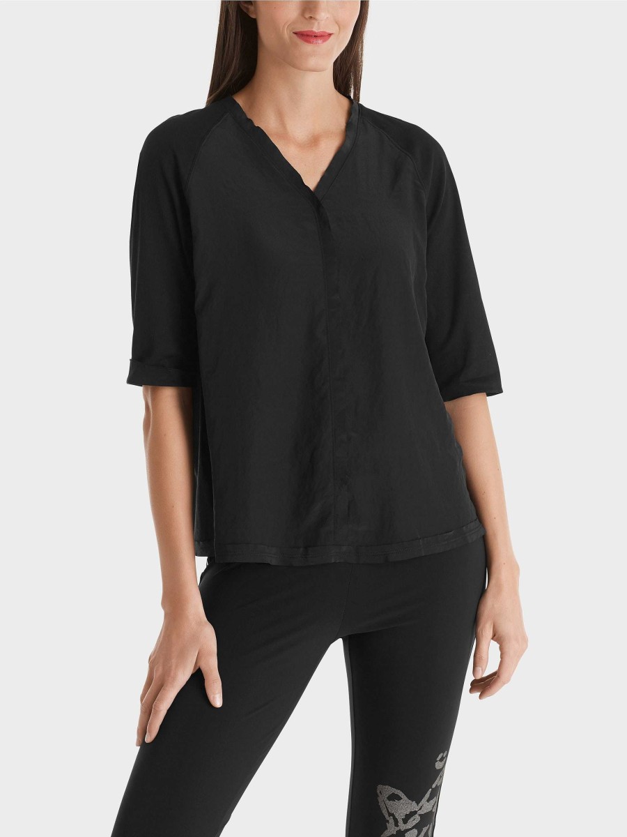 Marc Cain Bluse Mit Raglan Und A-Linie | Blusen & Tuniken