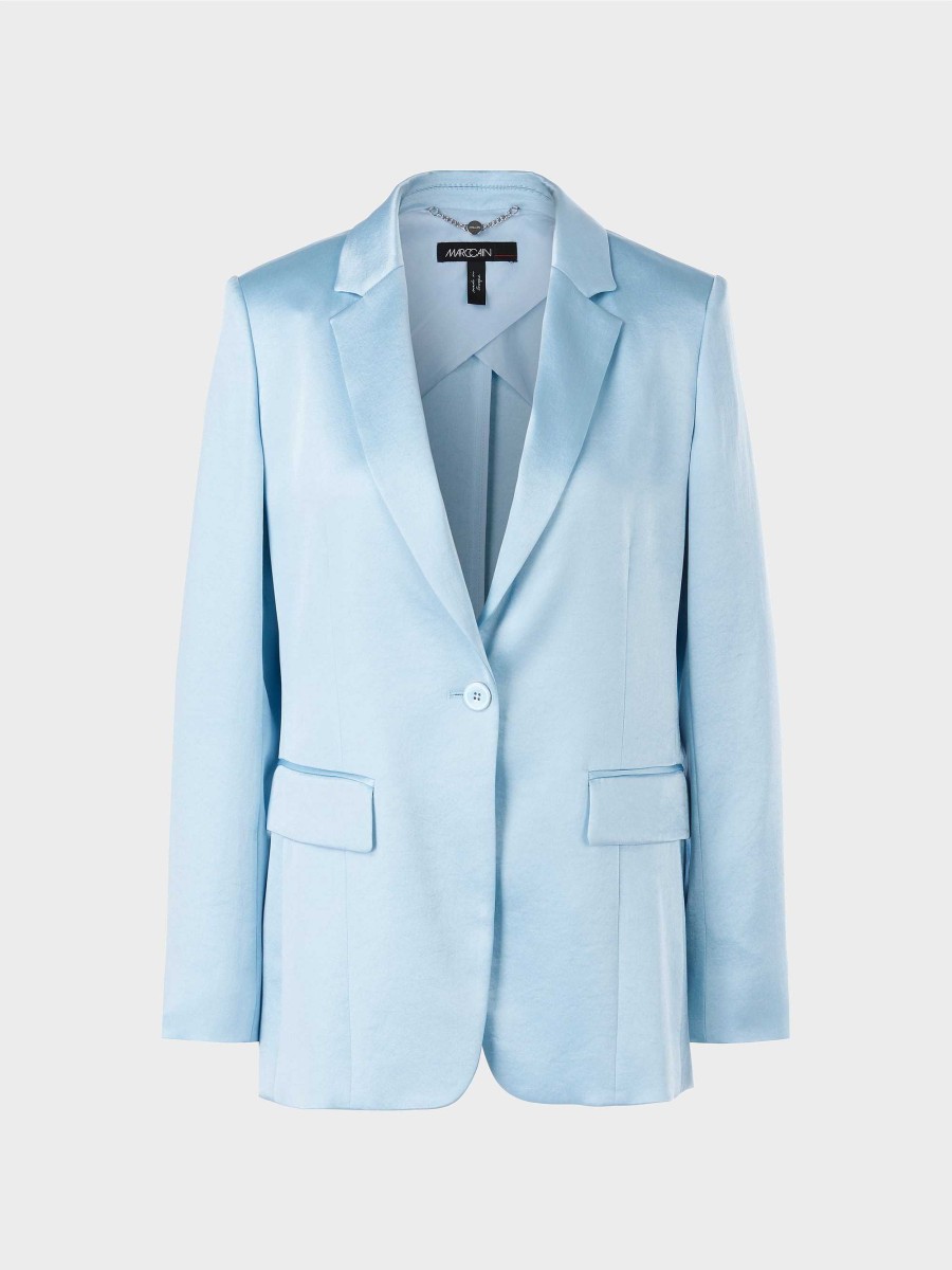 Marc Cain Blazer Im Eleganten Glanz | Blazer