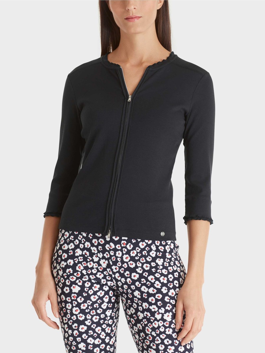 Marc Cain Sportive Jacke Mit Ruschendetail | Jacken