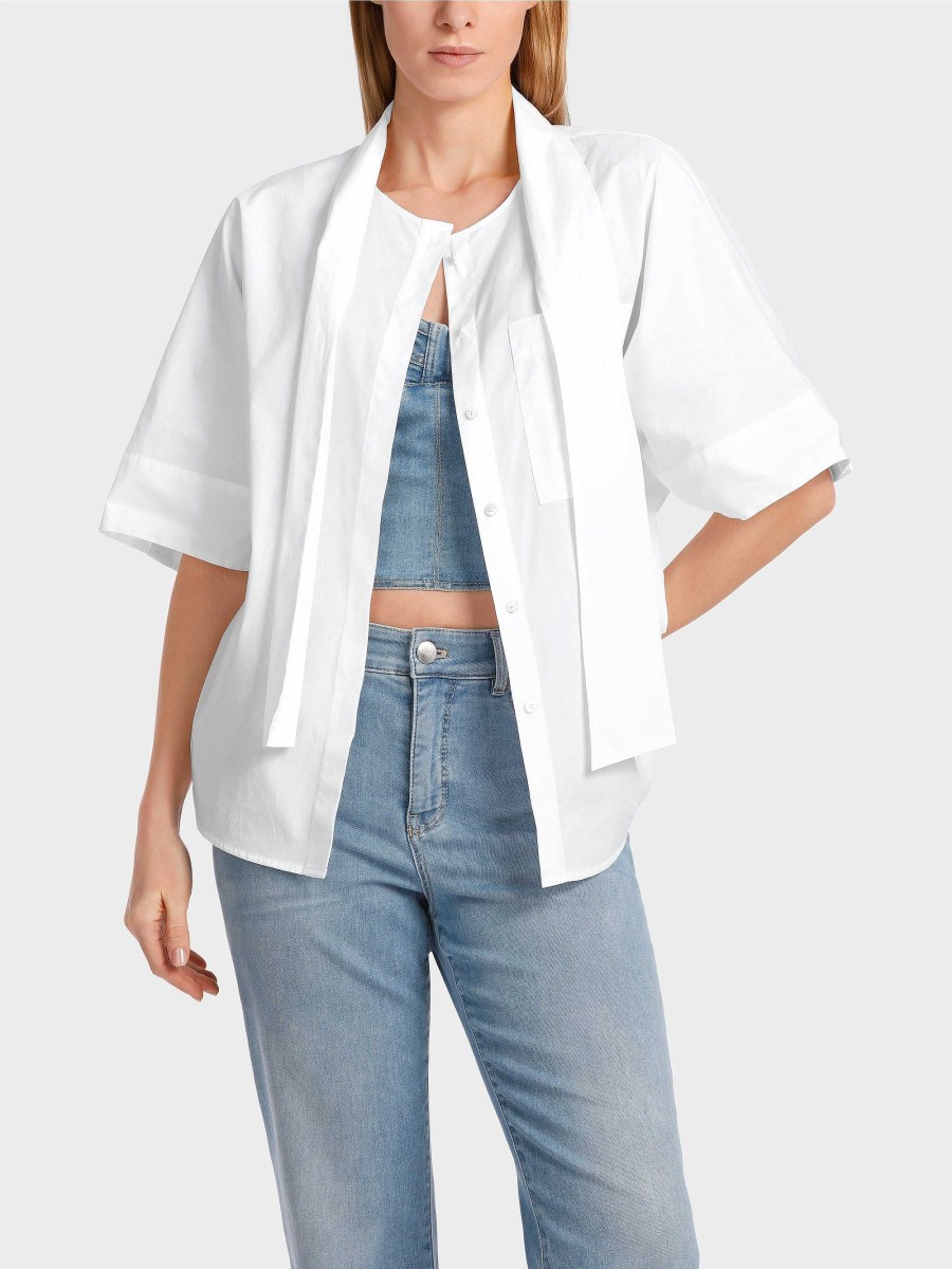 Marc Cain Schluppenbluse Mit Kimono-Armel | Blusen & Tuniken