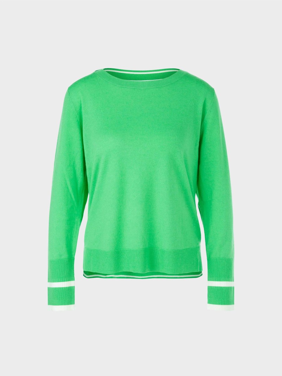 Marc Cain Sweater Mit Kaschmir "Rethink Together" | Pullover & Sweatshirts