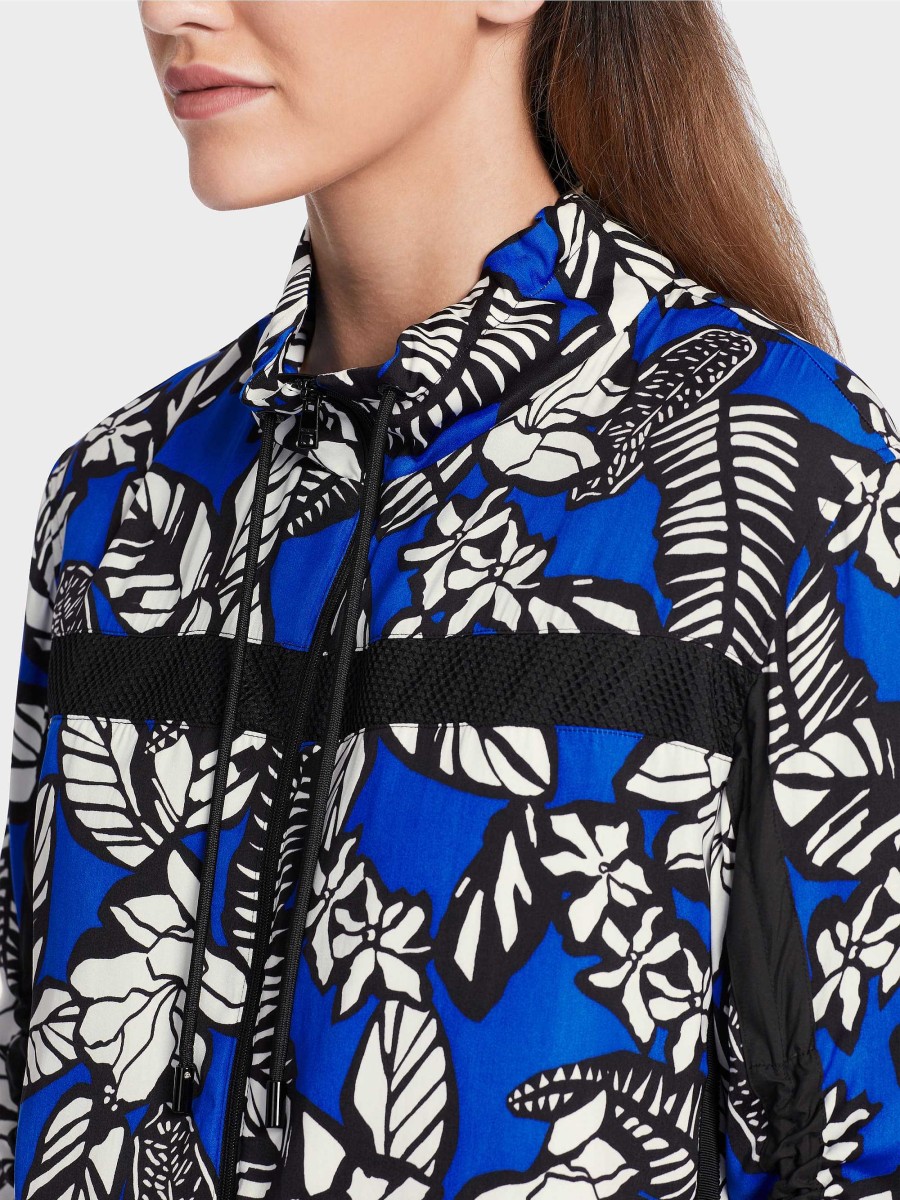 Marc Cain Sportive Jacke Mit Floralem Print | Jacken