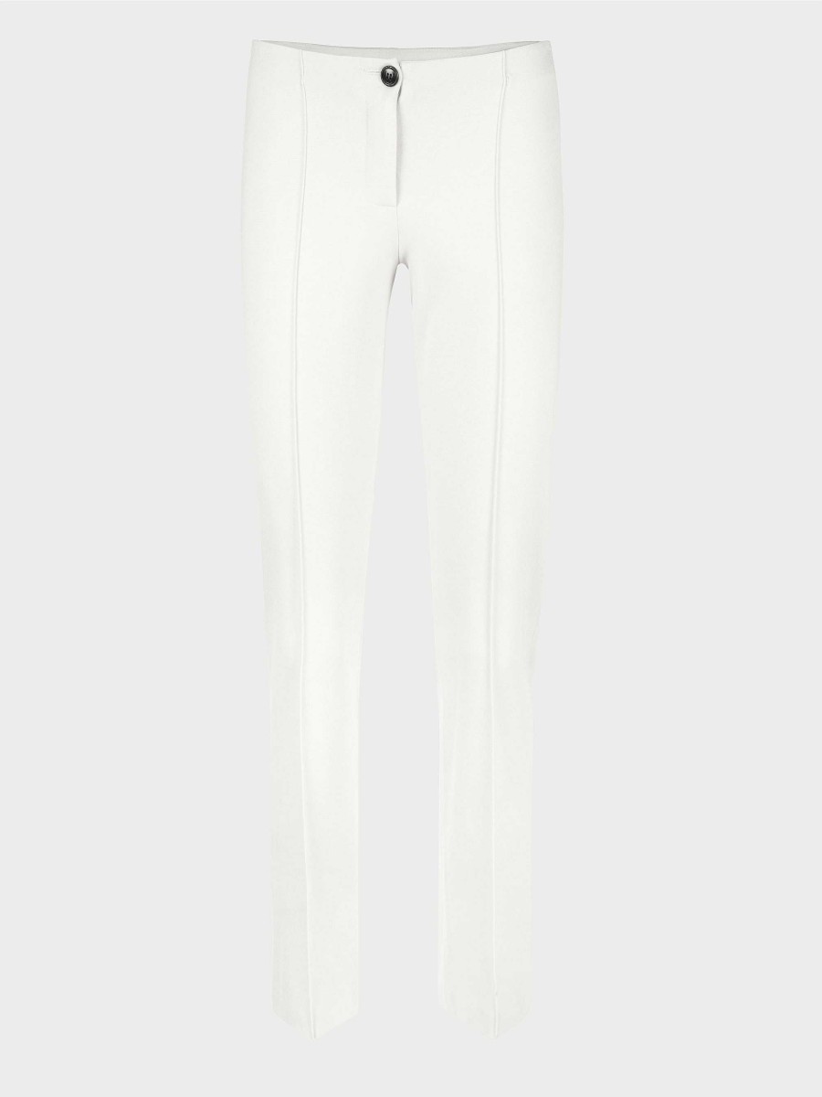 Marc Cain Stretch-Hose Mit Biesen | Hosen