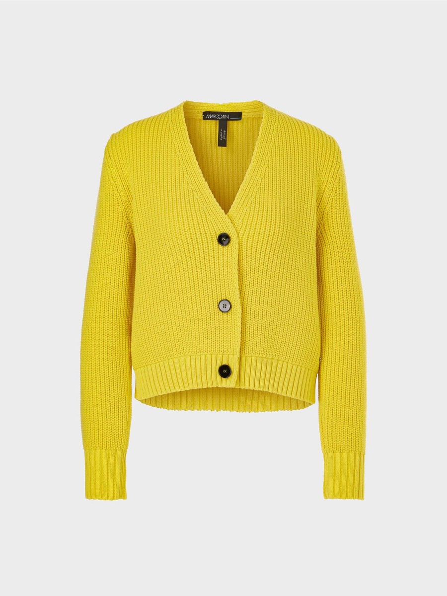 Marc Cain Cardigan Knitted In Germany | Strick