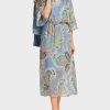 Marc Cain Kleid Mit Stilisiertem Paisley-Print | Kleider