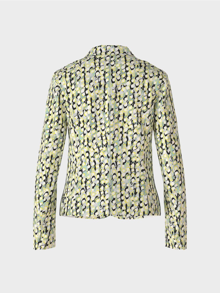 Marc Cain 70Ies Blazer Mit Grafischem Alloverprint | Blazer