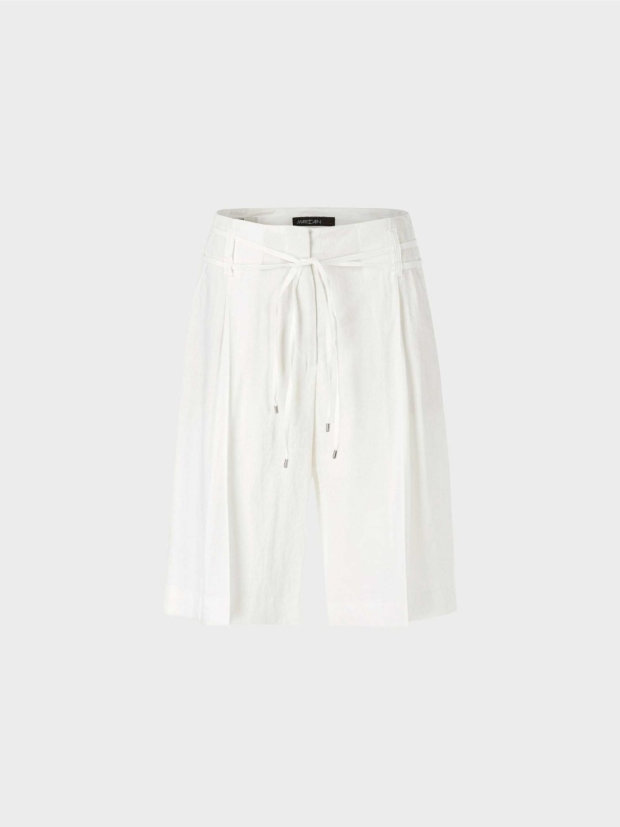 Marc Cain Modell Wichita Hose Im Paperbag-Style | Hosen