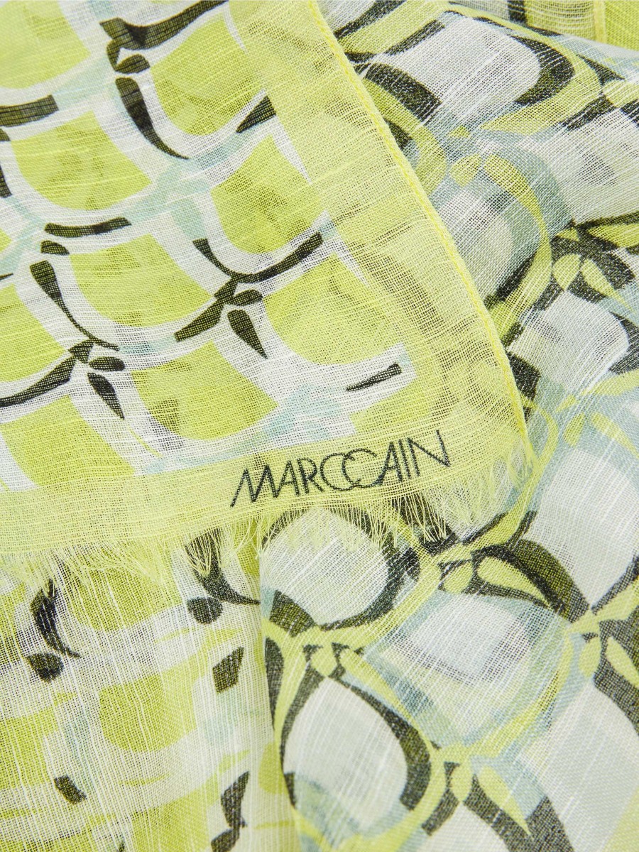 Marc Cain Schal Mit Alloverprint Und Farbverlauf | Accessoires