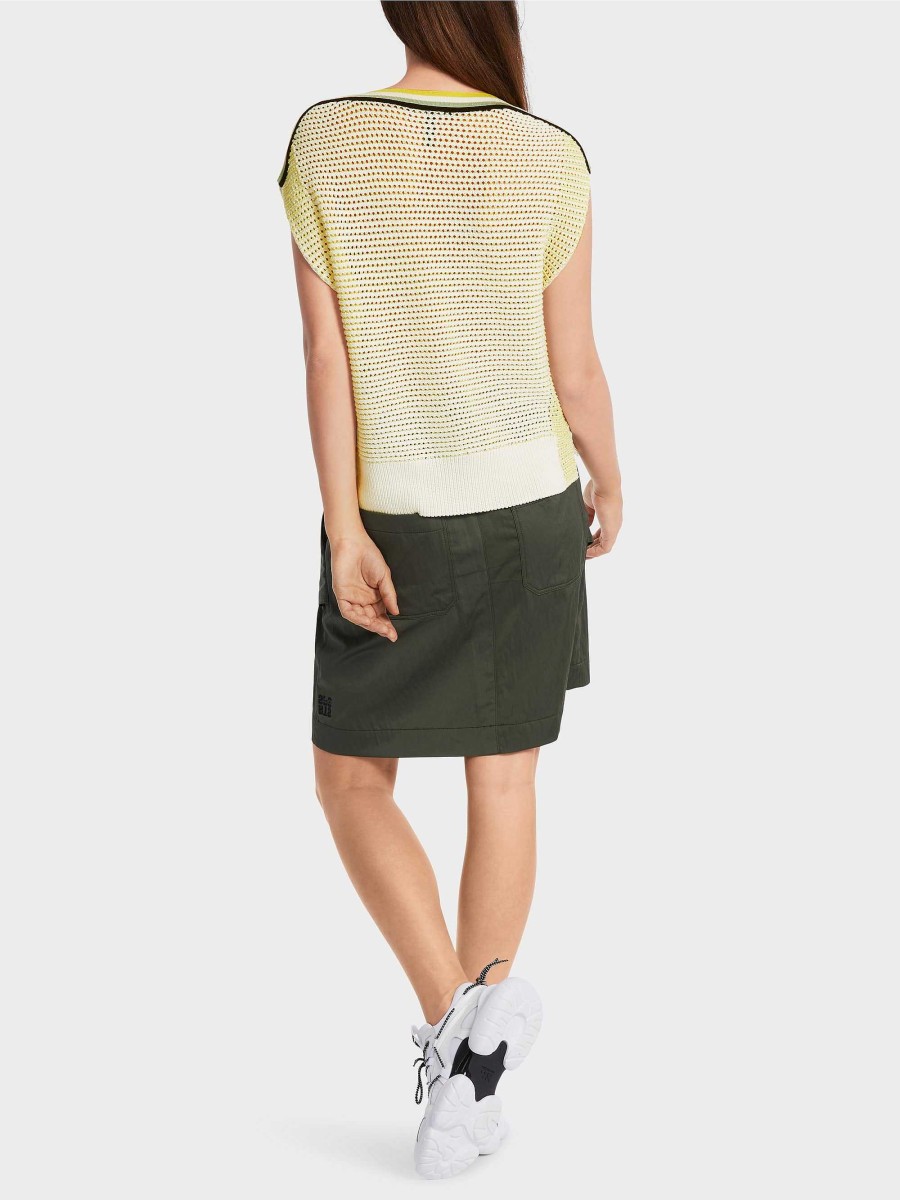 Marc Cain Tank Top Knitted In Germany | Pullover & Sweatshirts