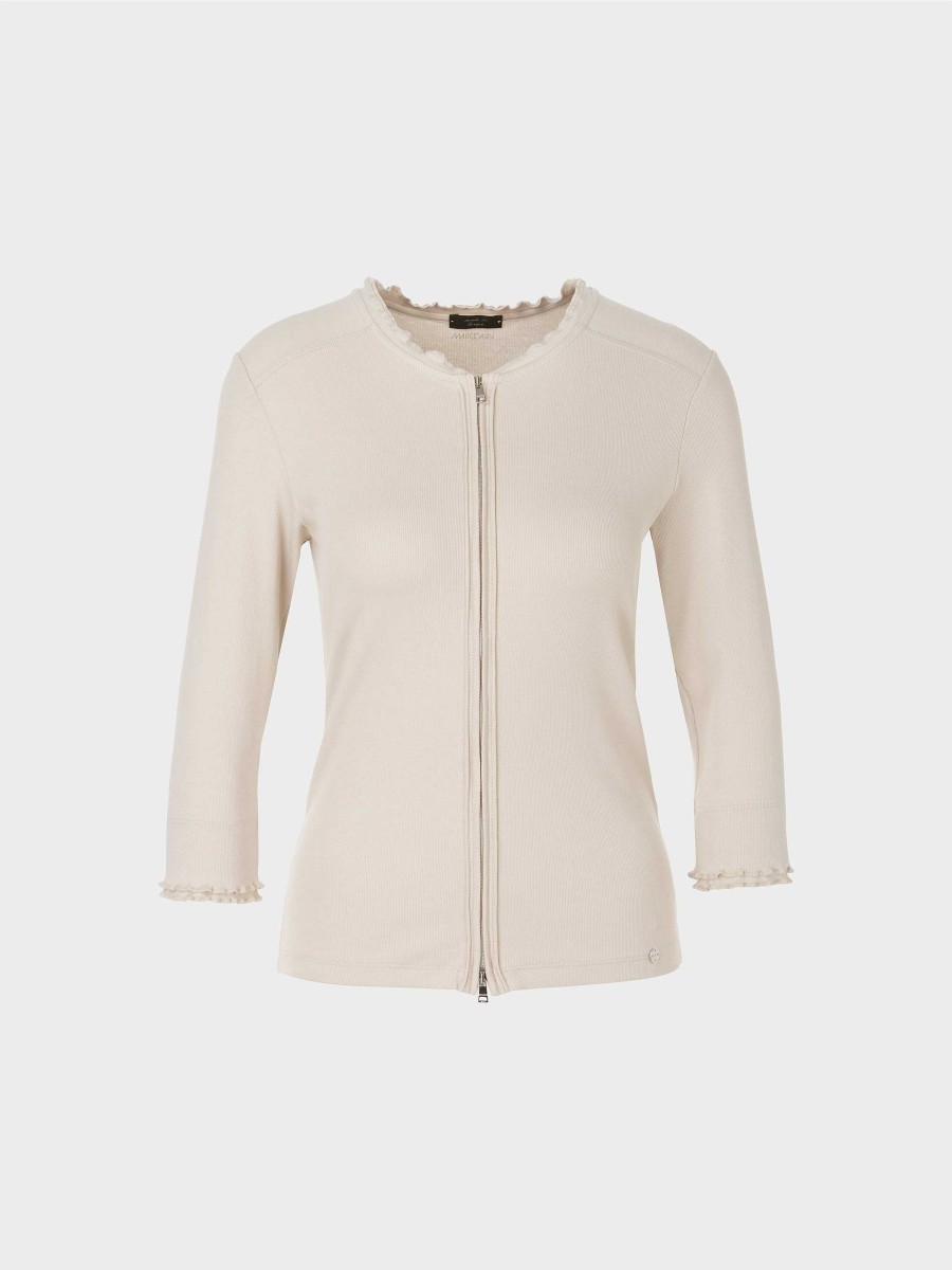 Marc Cain Sportive Jacke Mit Ruschendetail | Jacken