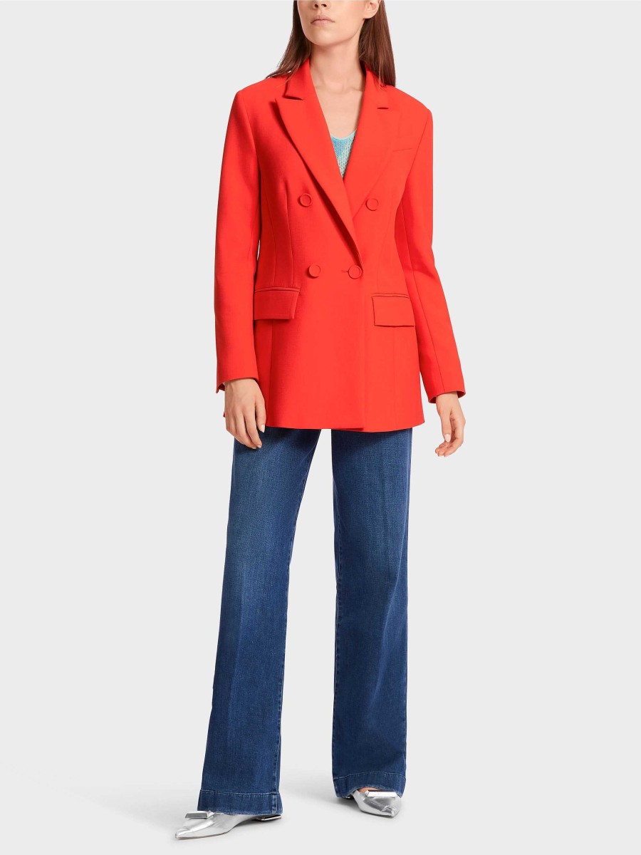 Marc Cain Taillierter Blazer | Hosenanzuge