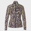 Marc Cain Zippjacke Mit Leo-Print | Jacken