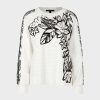 Marc Cain Sweater Mit Print Knitted In Germany | Strick