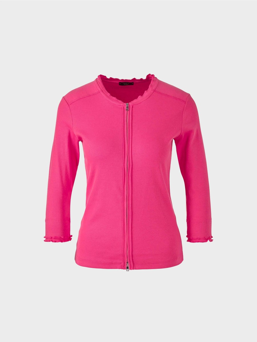 Marc Cain Sportive Jacke Mit Ruschendetail | Jacken