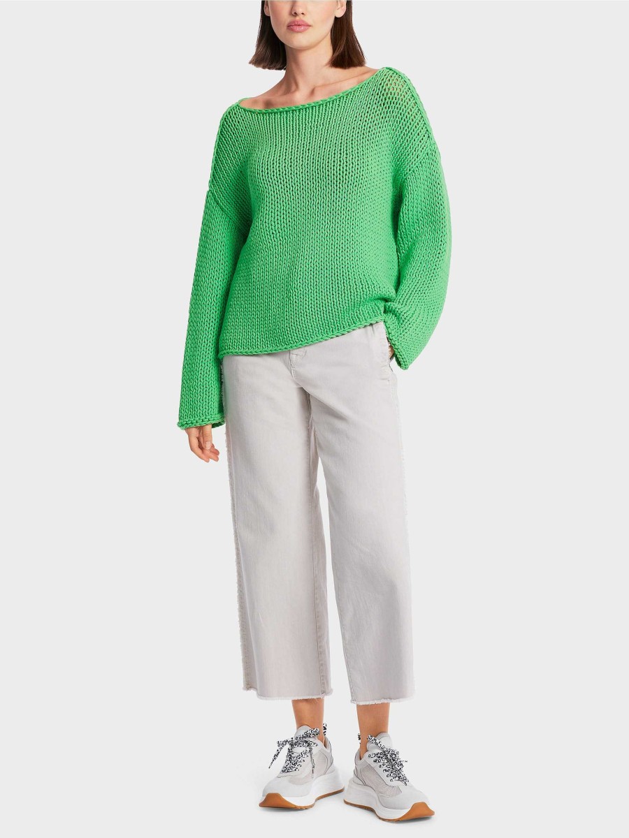 Marc Cain Sweater In Grobstrick Knitted In Germany | Strick