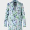 Marc Cain Floral Bedruckter Blazer | Hosenanzuge