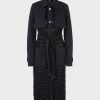 Marc Cain Trenchcoat Knitted In Germany | Strick