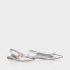 Marc Cain Flache Slings In Silber | Schuhe