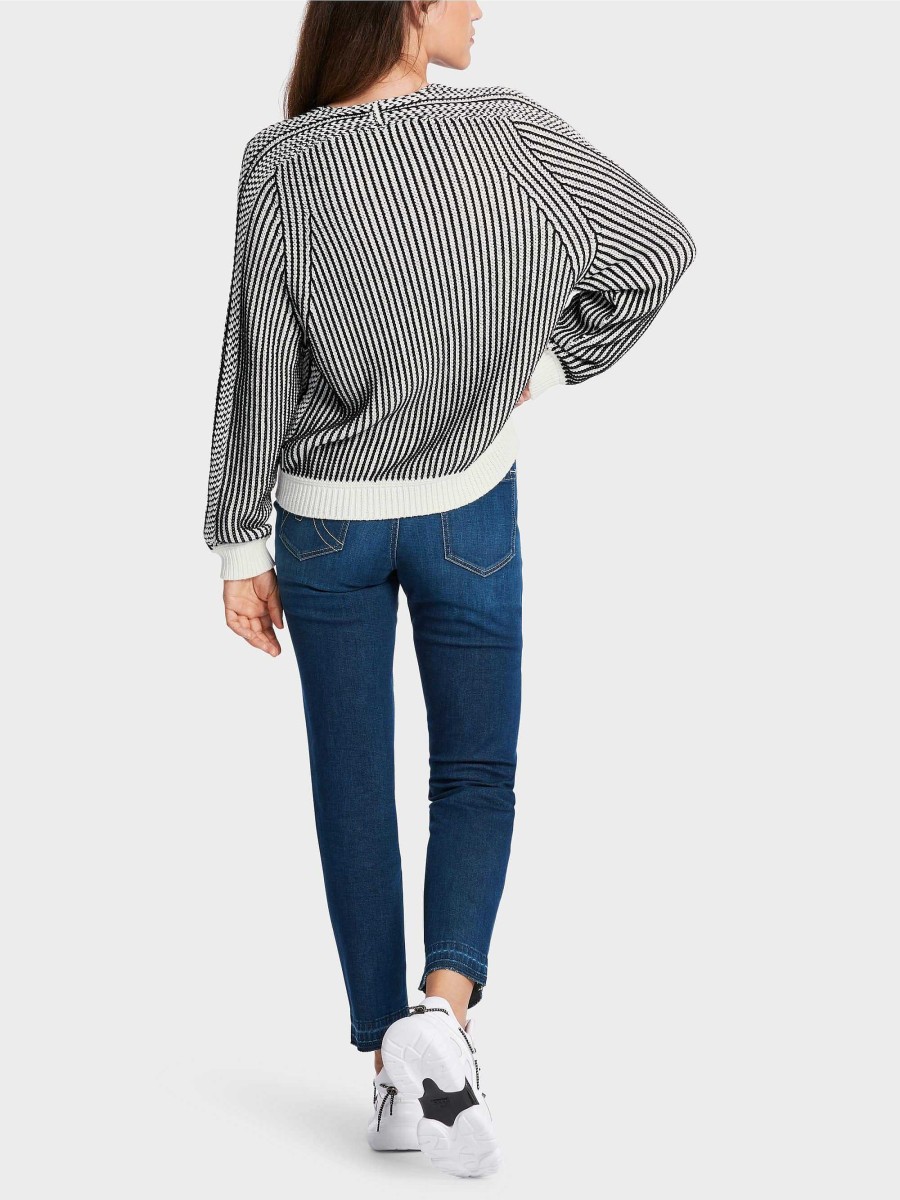 Marc Cain Sweater Mit Egg Shape "Rethink Together" | Pullover & Sweatshirts