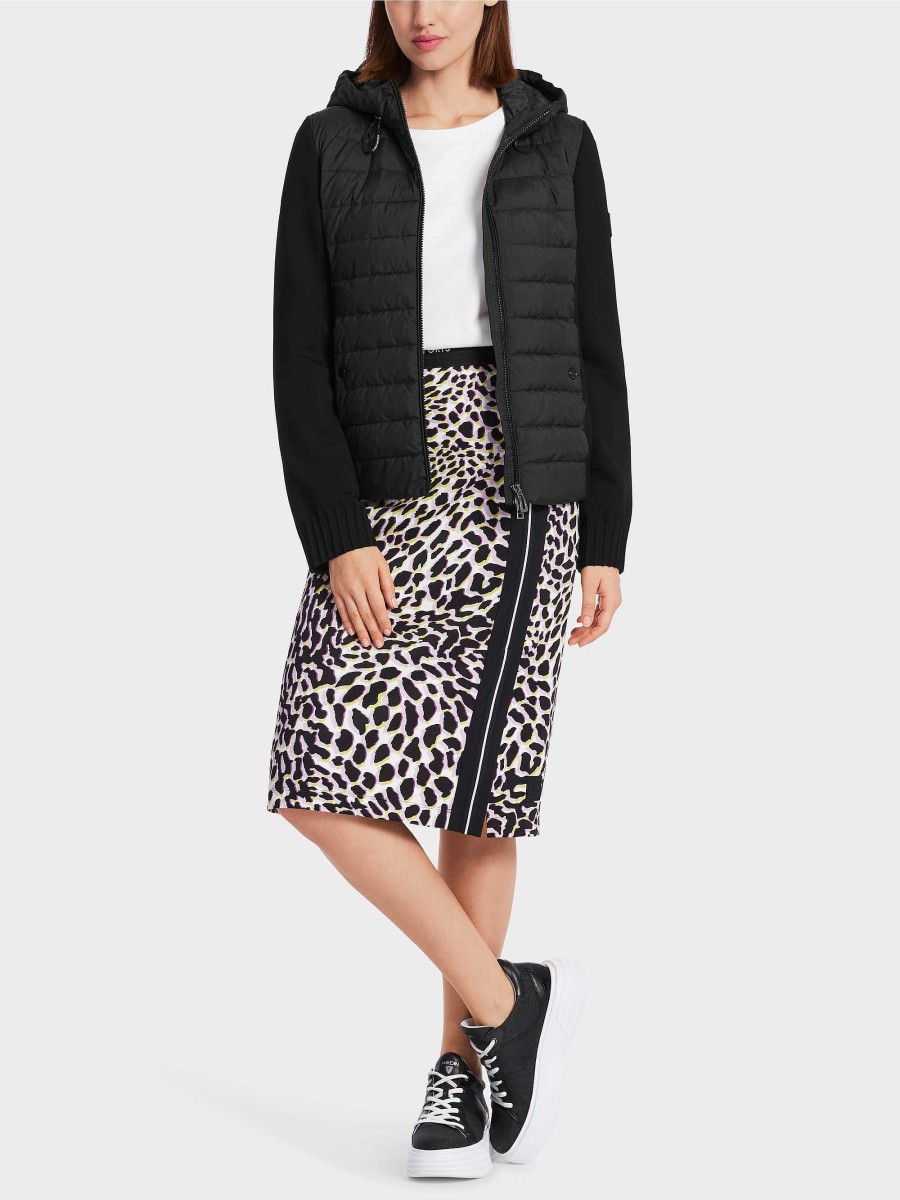 Marc Cain Sportive Jacke In Materialmix | Jacken