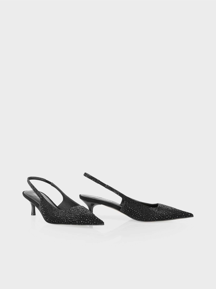 Marc Cain Slingpumps Mit Kristallen | Schuhe