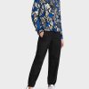 Marc Cain Jerseyblazer Mit Alloverprint | Hosenanzuge