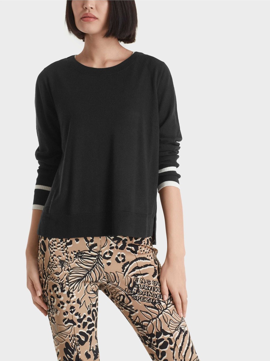 Marc Cain Sweater Mit Kaschmir "Rethink Together" | Strick