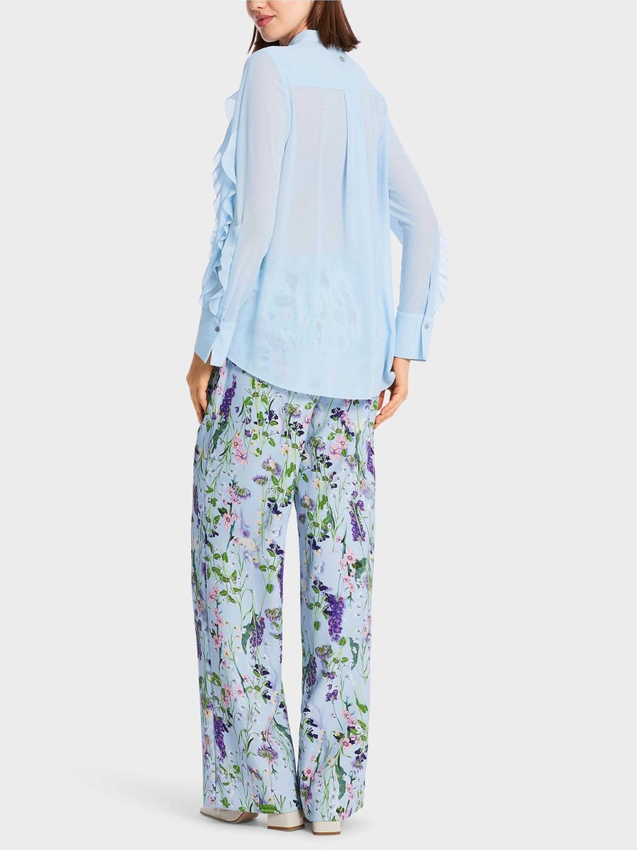 Marc Cain Bluse Mit Volants | Blusen & Tuniken