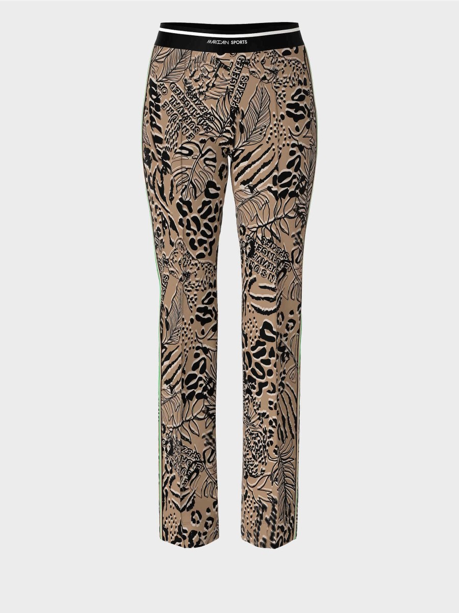 Marc Cain Hose Foshan Mit Alloverprint | Hosen