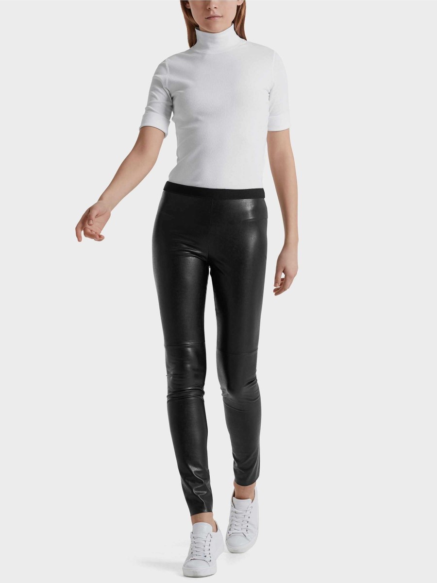 Marc Cain Leggings Aus Kunstleder | Hosen