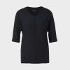 Marc Cain Blusenshirt Aus Material-Mix | Blusen & Tuniken