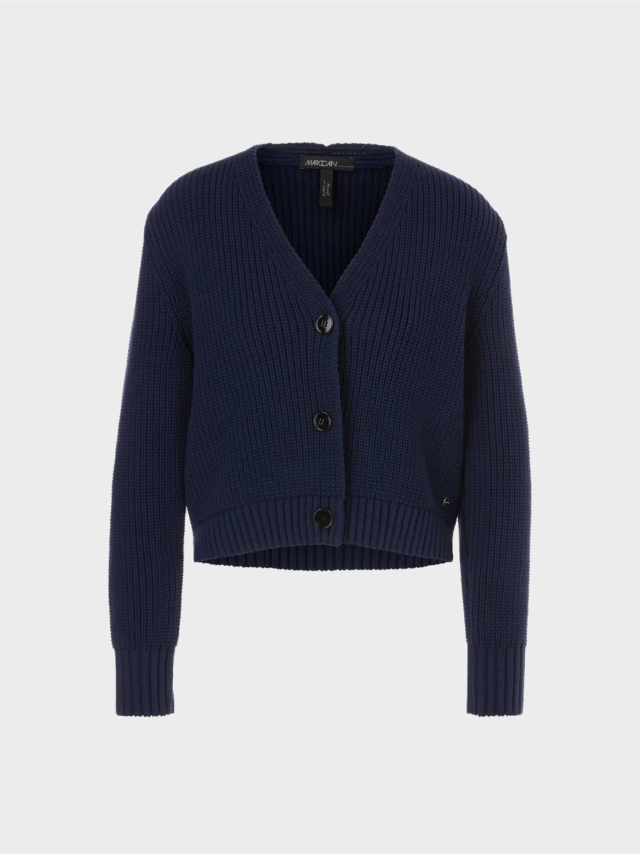 Marc Cain Cardigan Knitted In Germany | Jacken