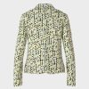 Marc Cain 70Ies Blazer Mit Grafischem Alloverprint | Hosenanzuge